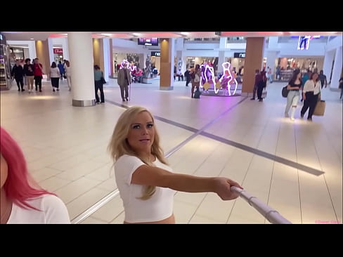 Hot girls wear nappies in public!