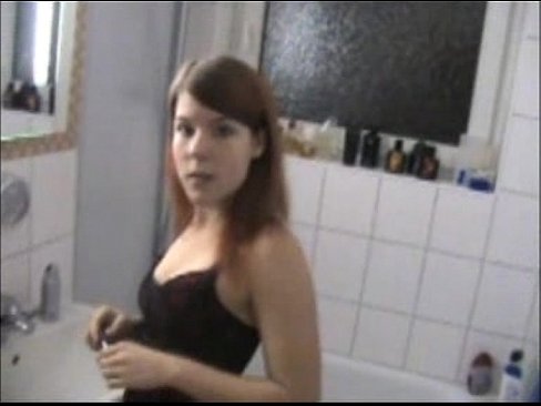 Sweet Young Brunette Bathroom Sex