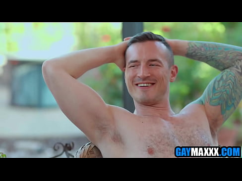 Hot hunk barebacked by straight friend