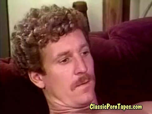 Stunning 70s retro porno