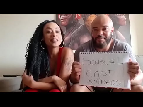 Vídeo de verificação do Sensualcast apresentado pela Amanda e Renato, o Casal Sensual Black