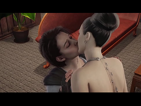 Resident Evil: Romantic Lesbian sex cunnilingus