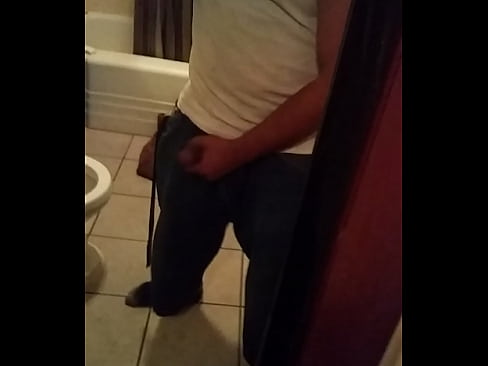Masterbation in restroom
