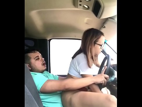 Fucking while driving Hardcore