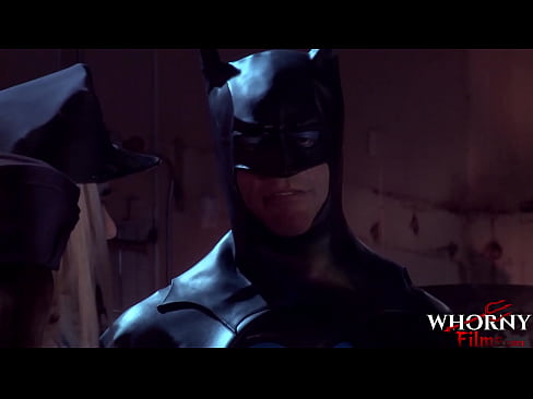 Blake Rose and Kristina Rose find Batman irresistible with his big cock -WHORNYFILMS.COM