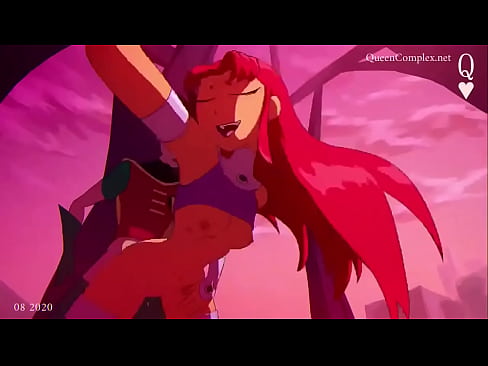 Teen Titans Starfire x Robin Sex Porn Hentai Cartoon Animation Hot