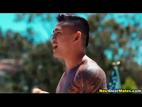 Independance day interracial foursome gay sex