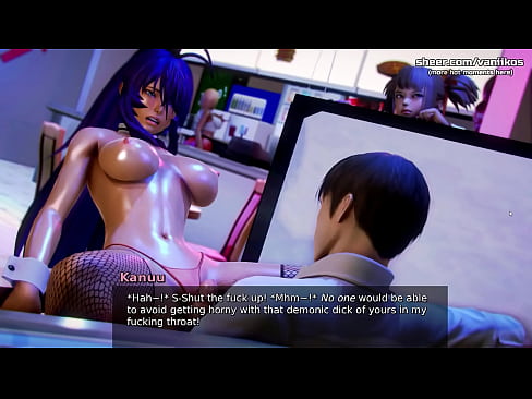 Waifu Academy | Hot Virgin Big Tits Japanese Blue Hair Teen Waitress Has Her First Time With A Client In Public Restaurant | 3D Animated | Part #37