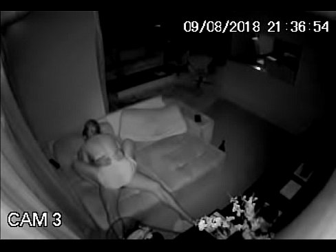 Sexy couple at home camera hacked