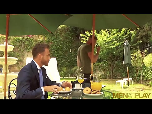 Hunky Gay Businessmen Ass Breed After BJ