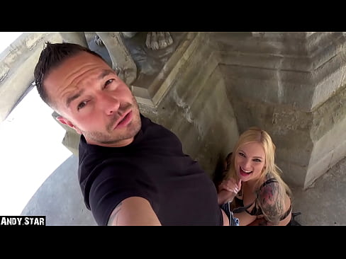 OUTDOOR BLASEN IN KÖLN AM DOM SPERMA IM MUND