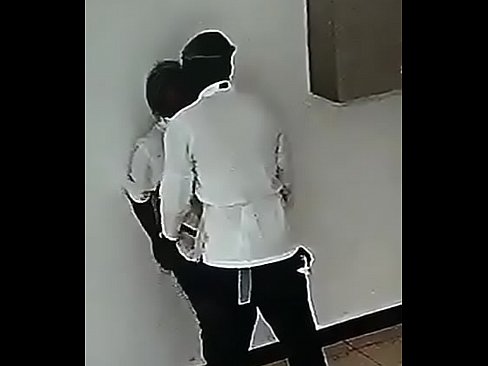 Chefs caught on CCTV having hot hotel sex