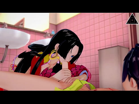 Parodia Boa Hancock one piece gioco hentai manga di sesso uncensored anime cortoni animati KKS