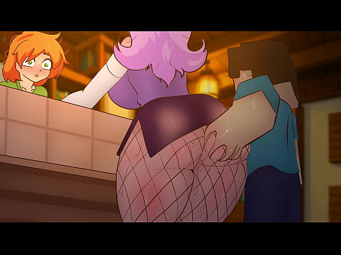 Teaser: Minecraft - harasses a female shop visitor