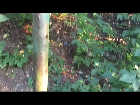 Showing my pussy in a nice place outdoor