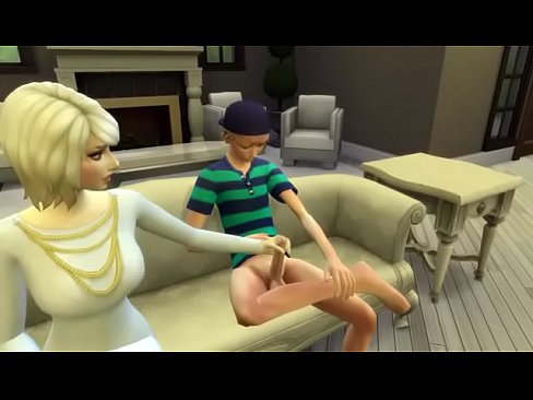 The Sims 4 -boy fucking a girl