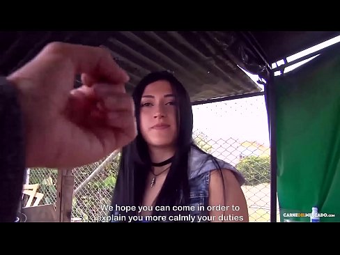 CARNE DEL MERCADO - Kinky Babe Lola Puentes Goes Wild On Thick Cock