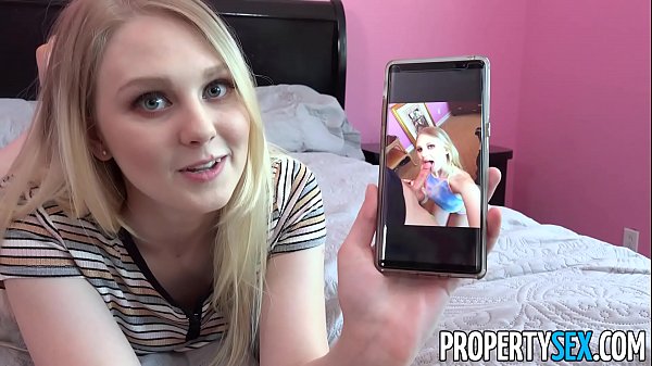Amnesia having landlord forgets small titty teen tenant already paid her rent with sex