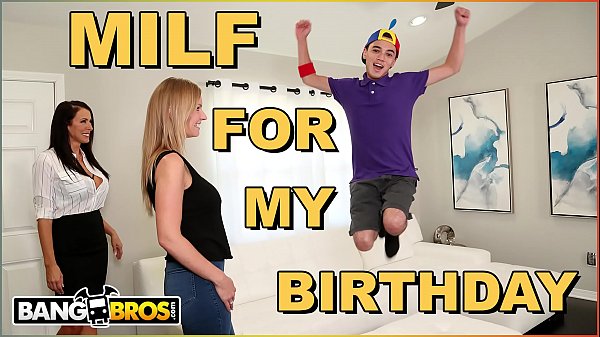 BANGBROS - Cougar Surprises The Birthday Boy With Cake And How MILF Pussy
