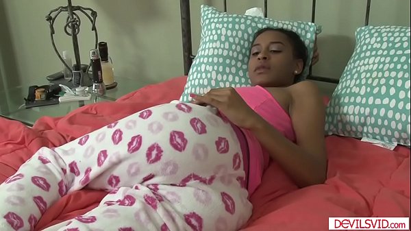 Ebony stepdaughter getting fucked by her stepdad again
