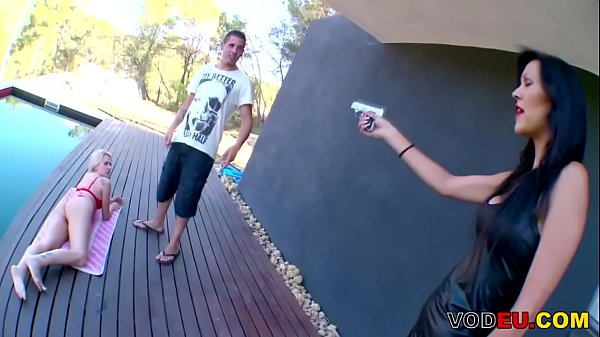 Big titted blonde mature lady gets fucked by a y. guy outdoor