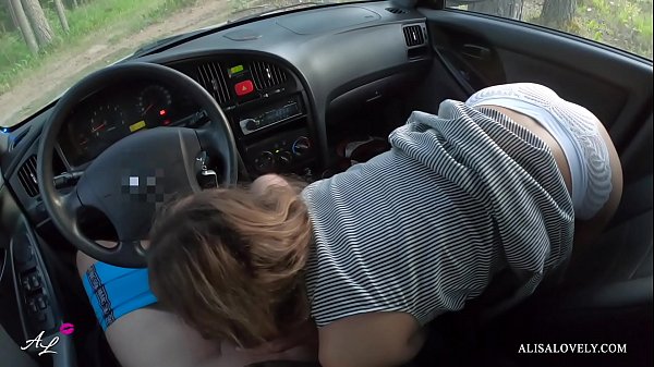 Babe Loves Suck Cock and Riding on Cock in a Car