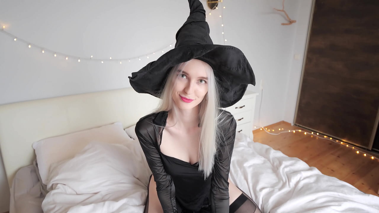 Witch Fucked with Creampie on Halloween