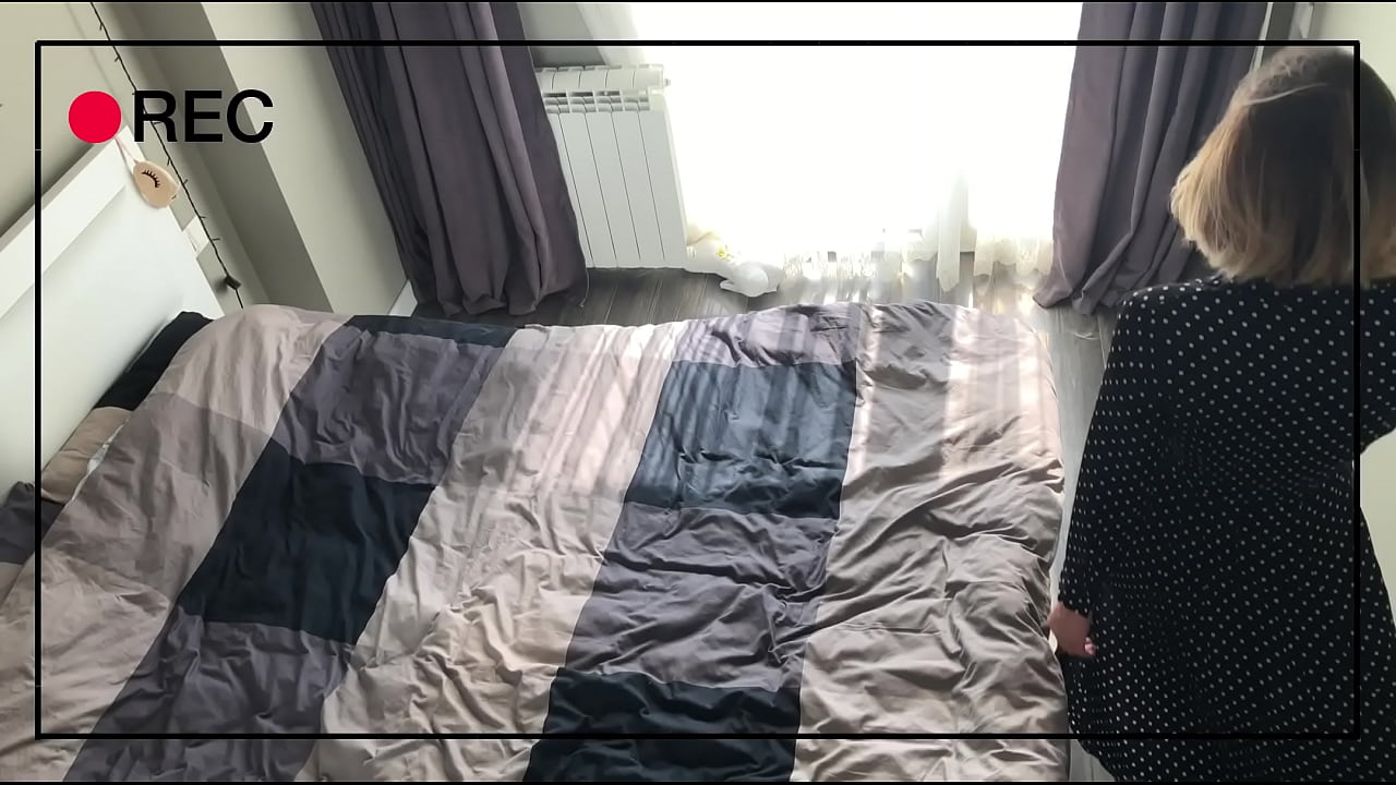 Hidden camera filmed my slut wife fucking her lover