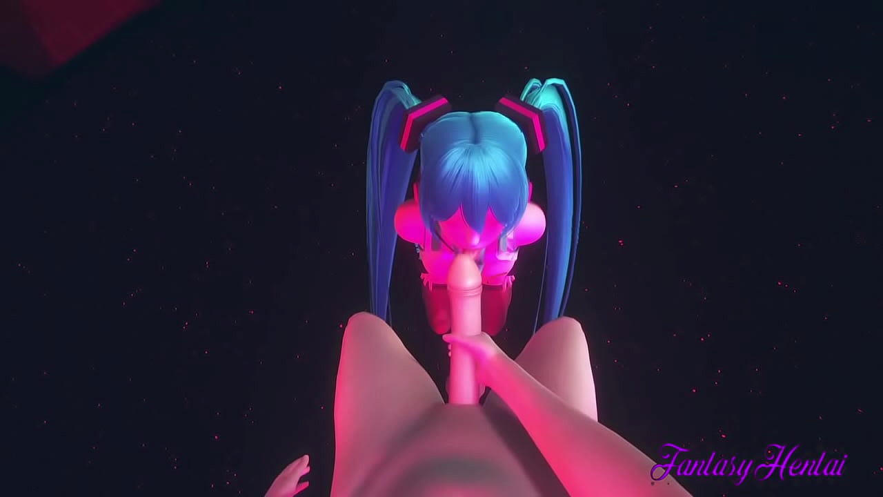 Vocaloid Hentai - Point Of View Miku sucking a dick