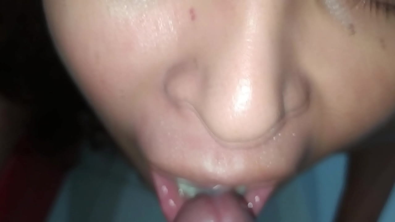 I discover a woman masturbating in the Airbnb and she ends up swallowing my cum