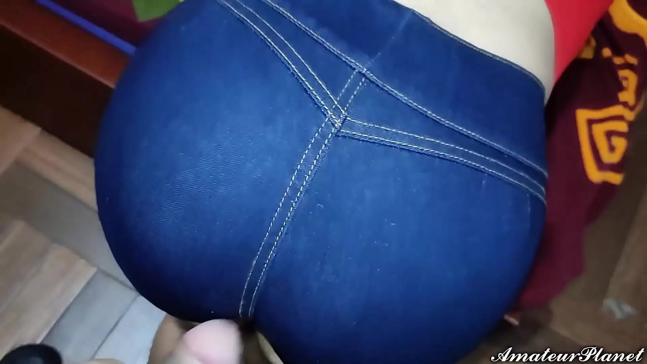 My Hot Step Sister Shows Me How Her New Short Jean Looks - And I Grab Her Big Ass