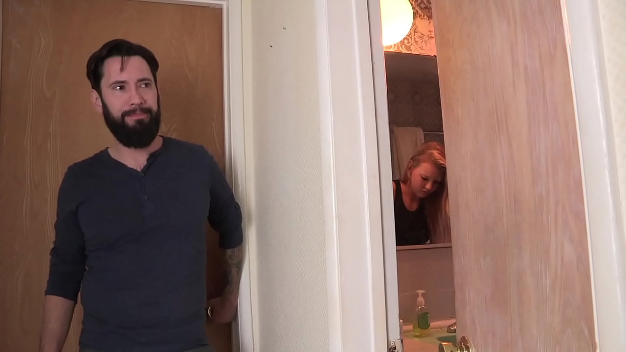 Dirty story with stepdad in the bathroom