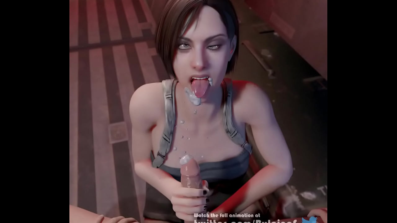 Resident Evil hentai - Jill handjob