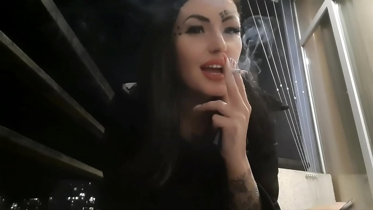 The fetish of smoking cigarettes. When Mistress puts out a cigarette on your tongue, she will put you in a doggy position and fuck your ass with her strapon