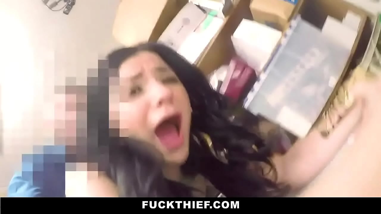 Teen Busted Shoplifting and Fucks Her Way Out of Trouble