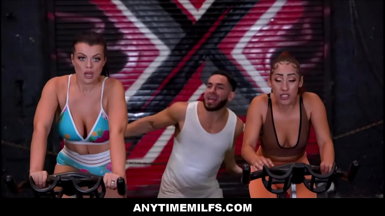 AnytimeMilfs.com - Freeuse Threesome With Two Latina MILF Lesbians With Trainer