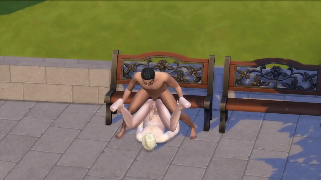 Sims 4 - Some Autonomous Public Gay Sex