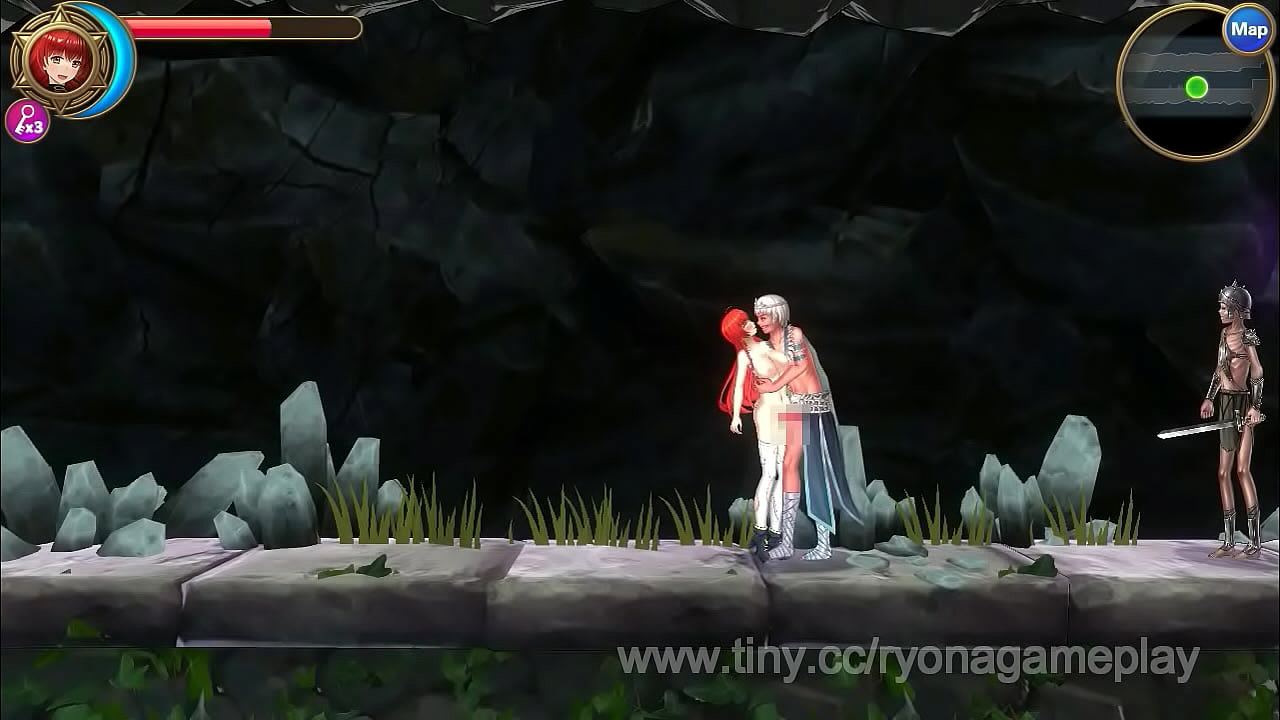 Pretty lady has sex with wizards in Erolyn ch fg hentai gameplay