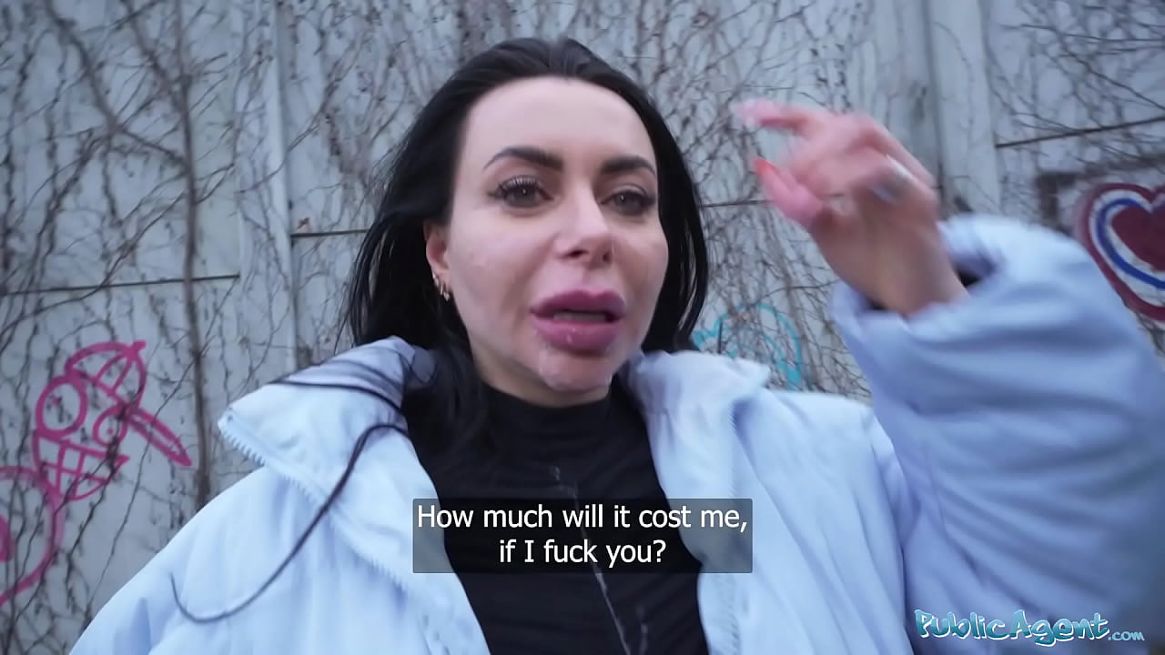 Public Agent Big boobs mature Ukrainian loves big dick deepthroat in public hardcore POV sex in lingerie