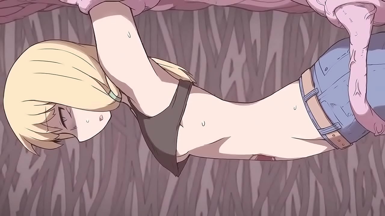 Anime girl being fucked