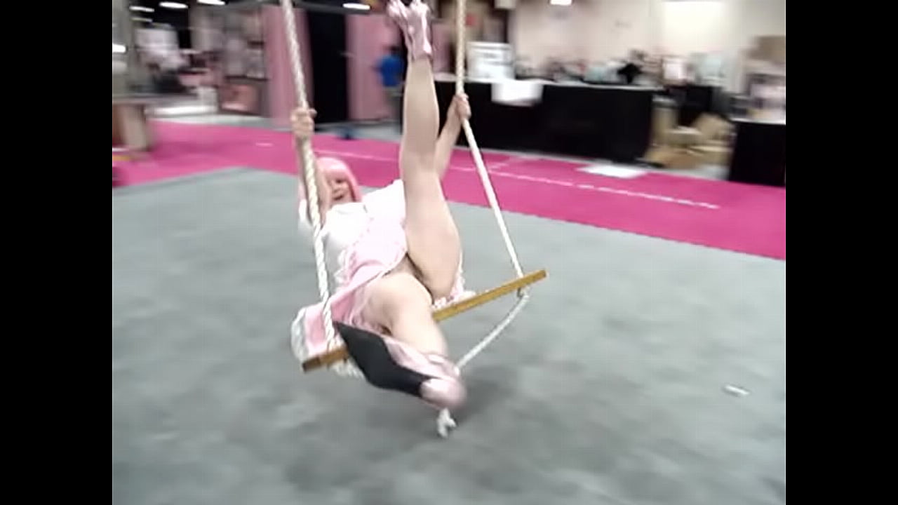 Pussy on Swing Zoe