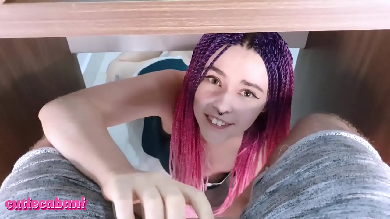 BLOWJOB FROM CUTE GIRL WITH BEAUTIFUL SMILE - POV