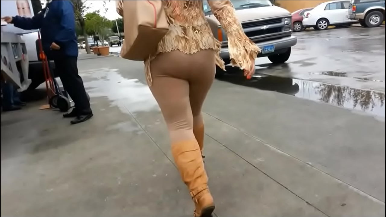 big ass brown leggings
