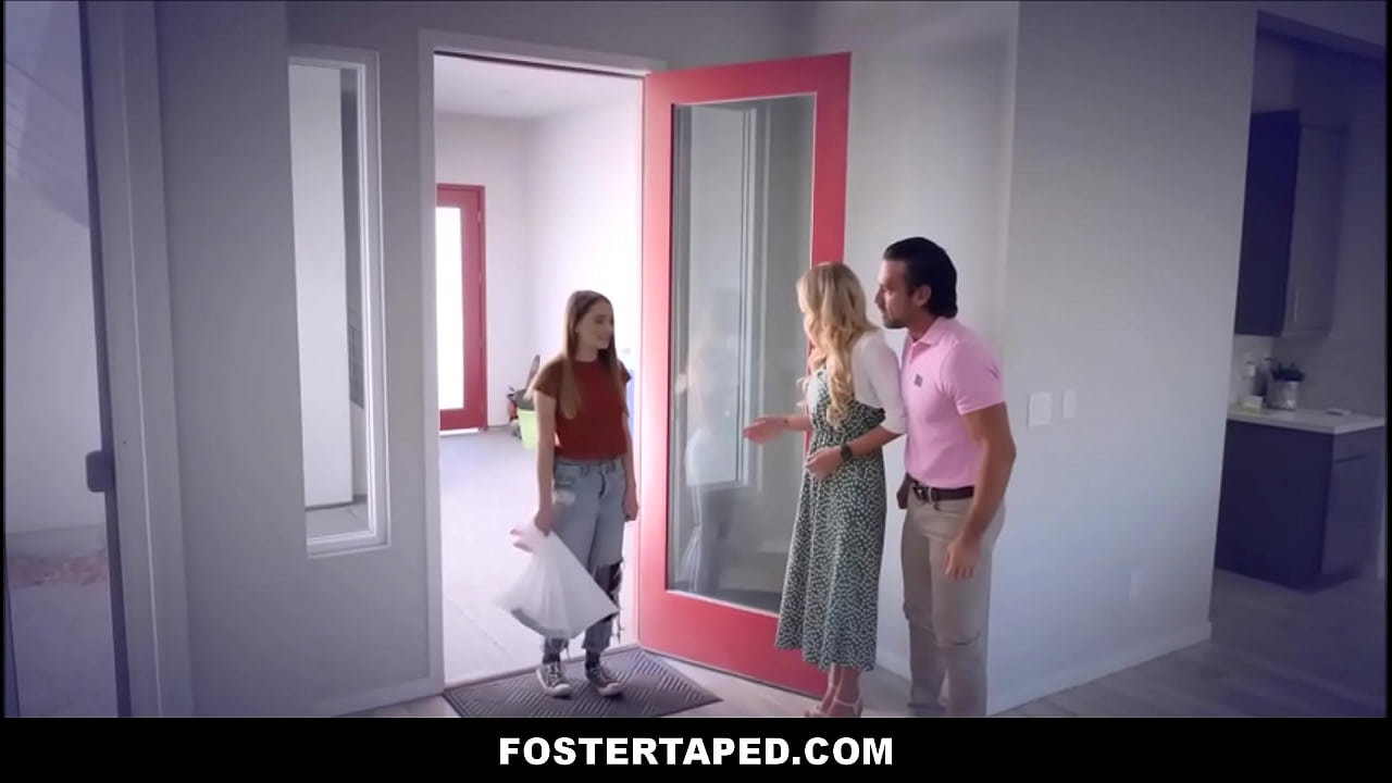 y. Tiny Teen New Foster StepDaughter StepFamily Fucked By Hot Blonde Big Tits MILF