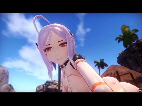 Monster Girl Island [sex game fan selection] Ep.1 naked sex bot walk in the village