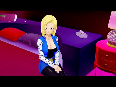 android 18 x generic male dragon ball 3d hentai