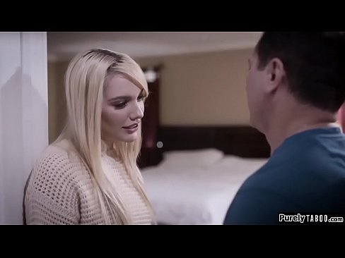 Stepteen tells her stepdad theres something missing for her.She wants his dick.Her stepdads shocked but when she puts his hand on his crotch it doesnt take long for her to suck him off.He eats her shaved pussy and fucks his dirty stepteen