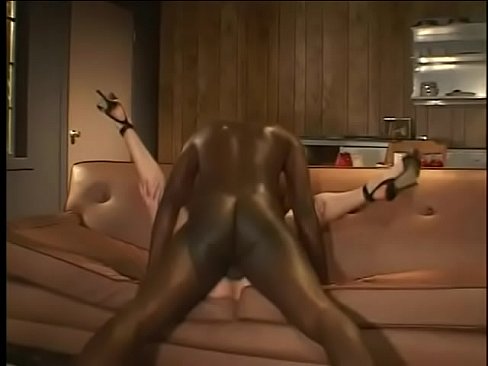 Insolent skinny brunette rides a big black cock and then lets it in her chocolate hole