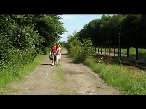Public and outdoor sex with a young girl and guy