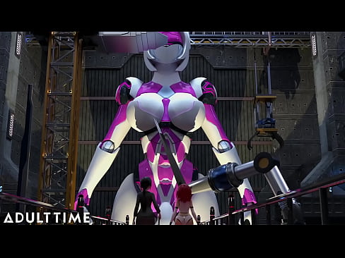 F.U.T.A. Sentai Squad | Giant Robotic Futanari Orgasm